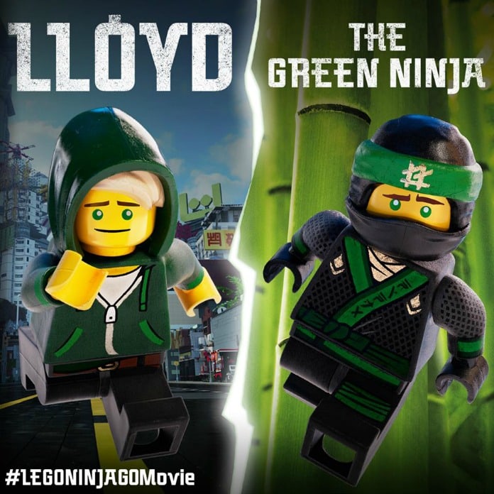 Green Ninja Lloyd and Sensei Wu Costume