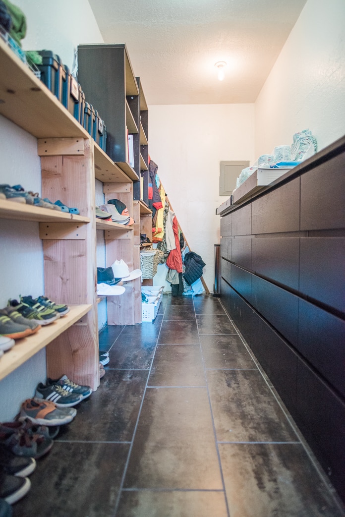 How to organize a LONG closet