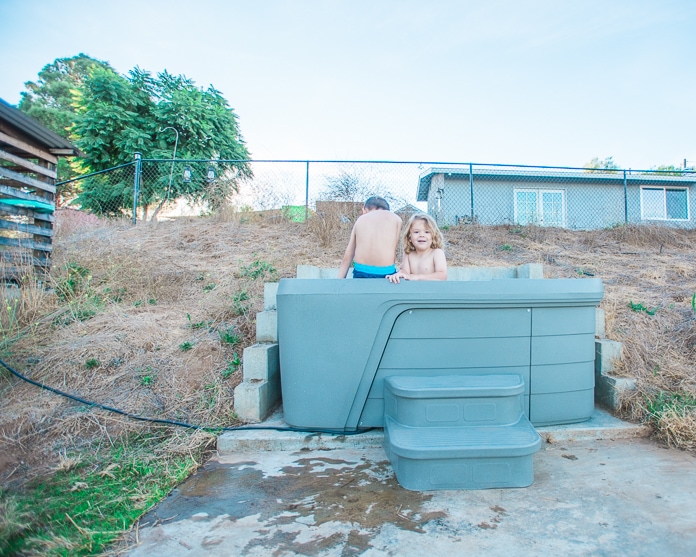 How to install a hot tub