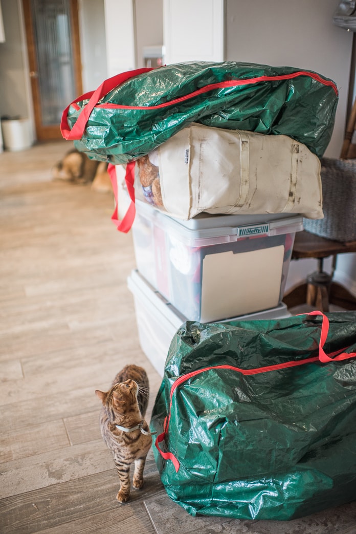 Christmas storage solutions