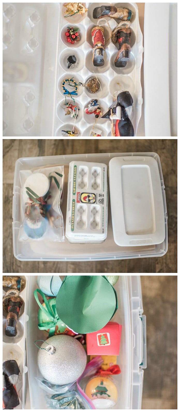 Christmas storage solutions for tiny ornaments
