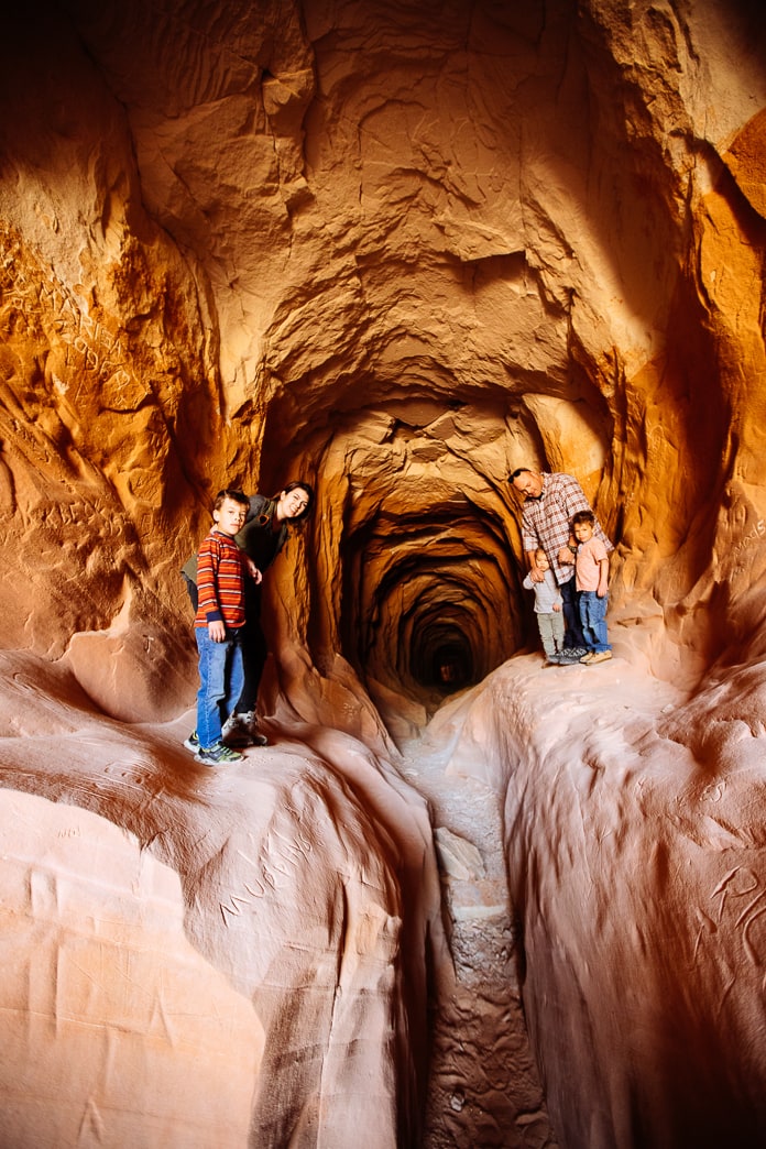 What to see in Kanab with Kids – Belly of the Dragon Cave