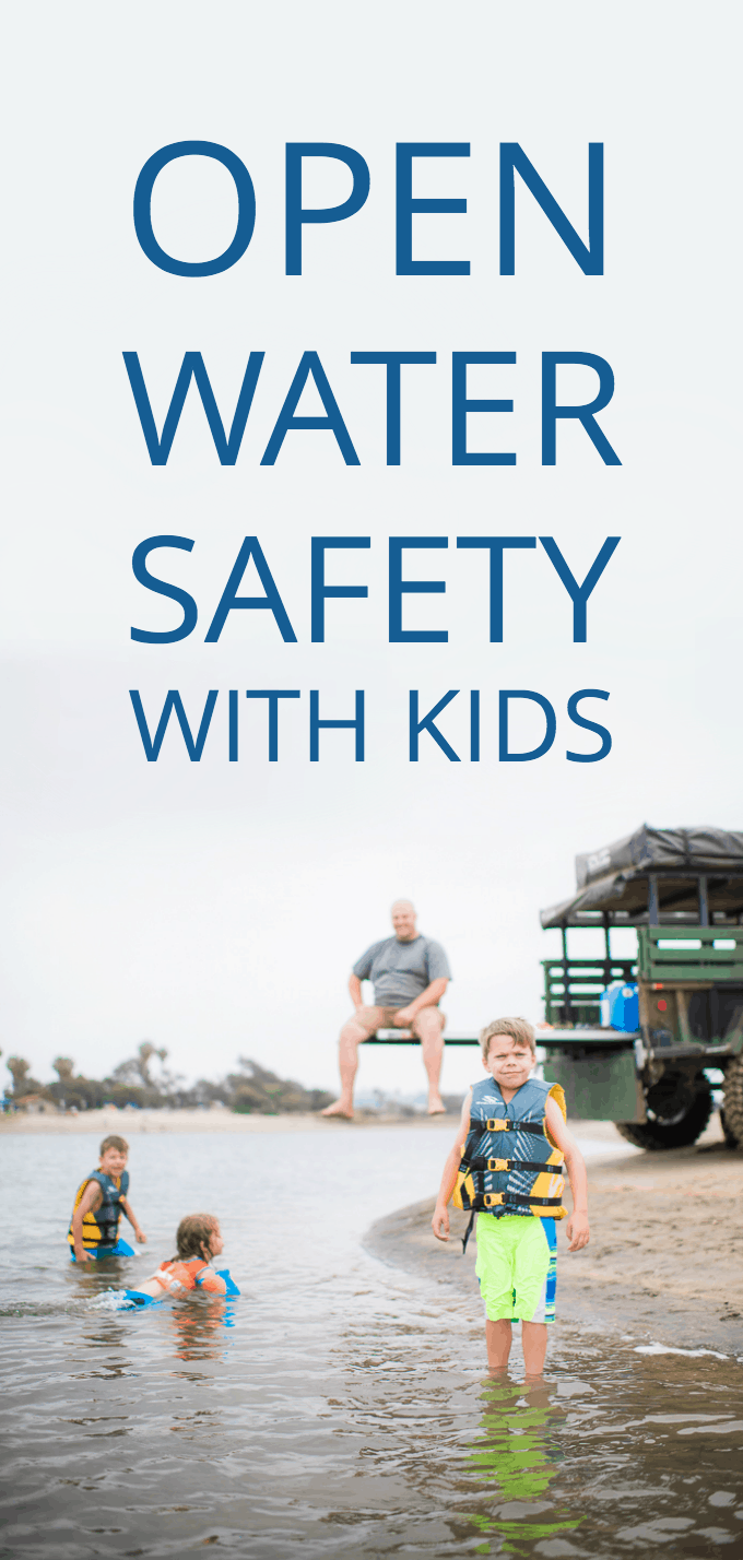 Open water safety with kids