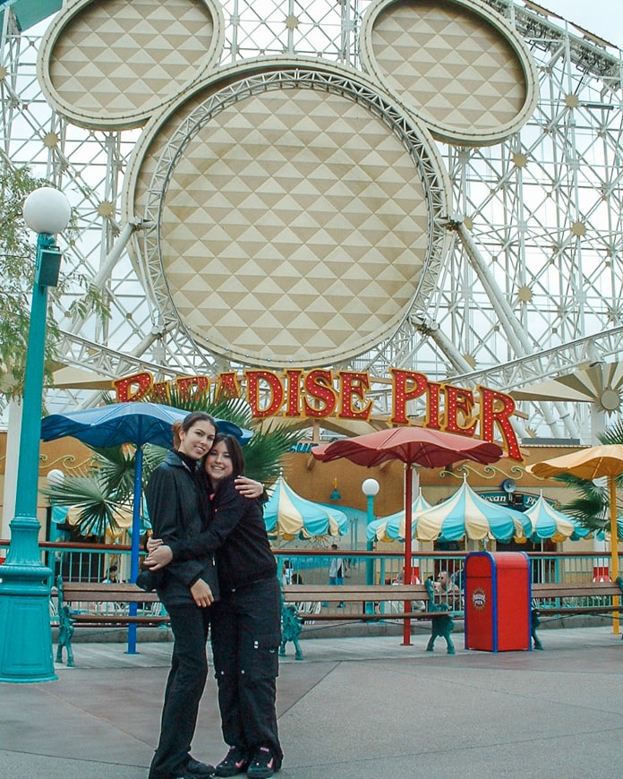 Sisters on Paradise Pier