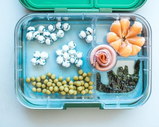 Kids Bento Box for a Cloudy Day