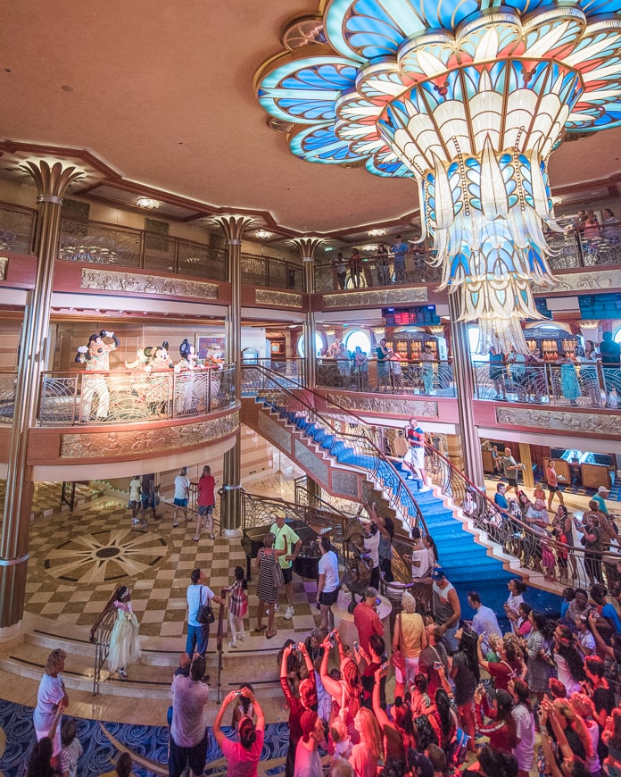 Disney Cruise Line Lobby