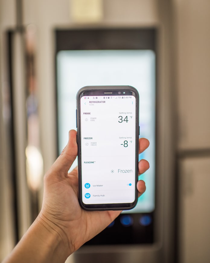 Samsung Smart Refrigerator app