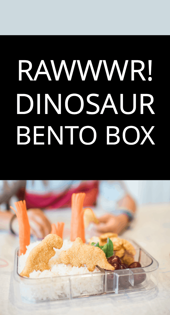 Make an easy, fun dinosaur bento box