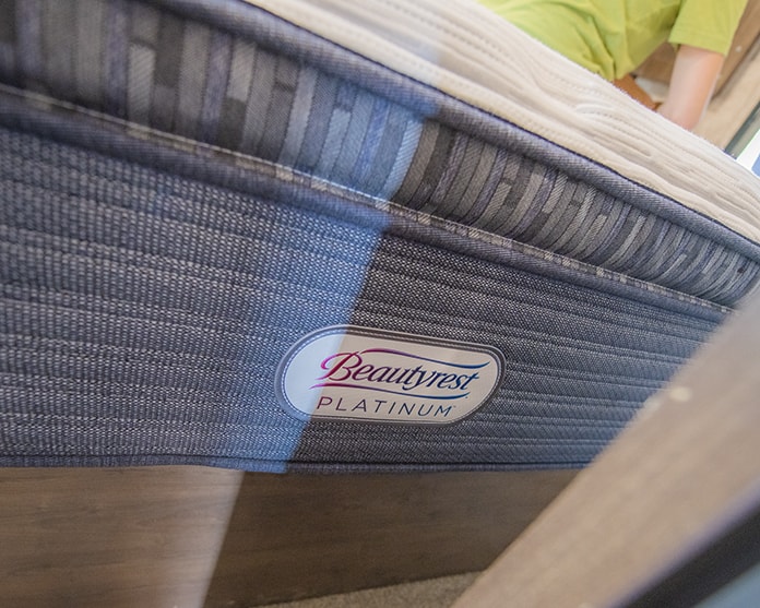 Beautyrest mattress up-close