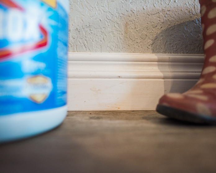 Forgotten places to clean baseboards