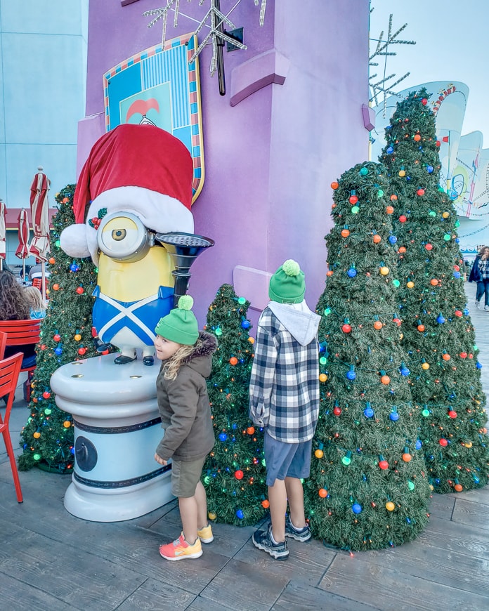 Holiday Minions at Universal Studios Hollywood