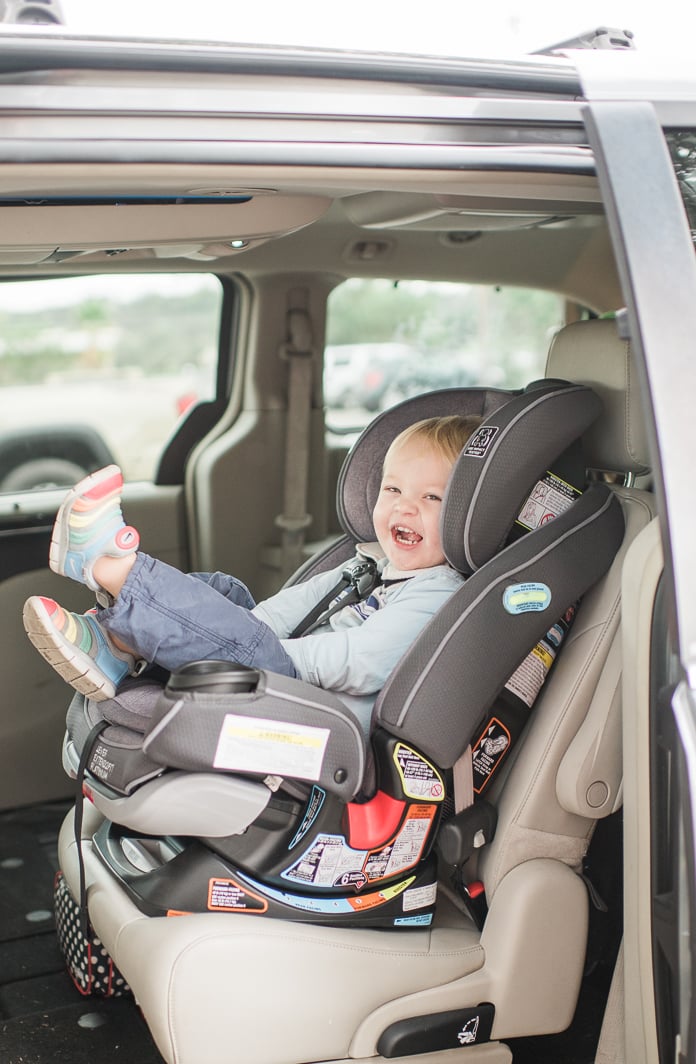 The easiest car seat to install ever – seriously!