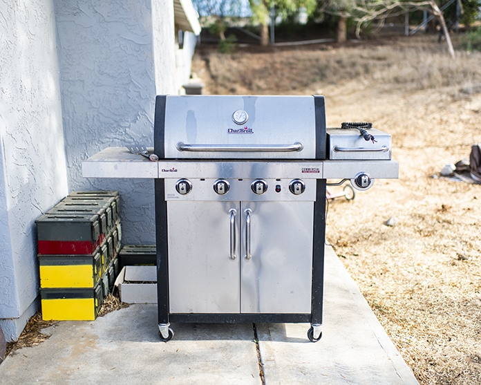 Charbroal Stainless steal BBQ
