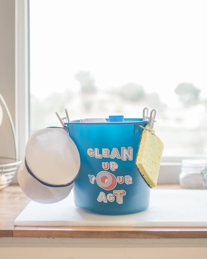 Clean Up Your Act family food safety bucket