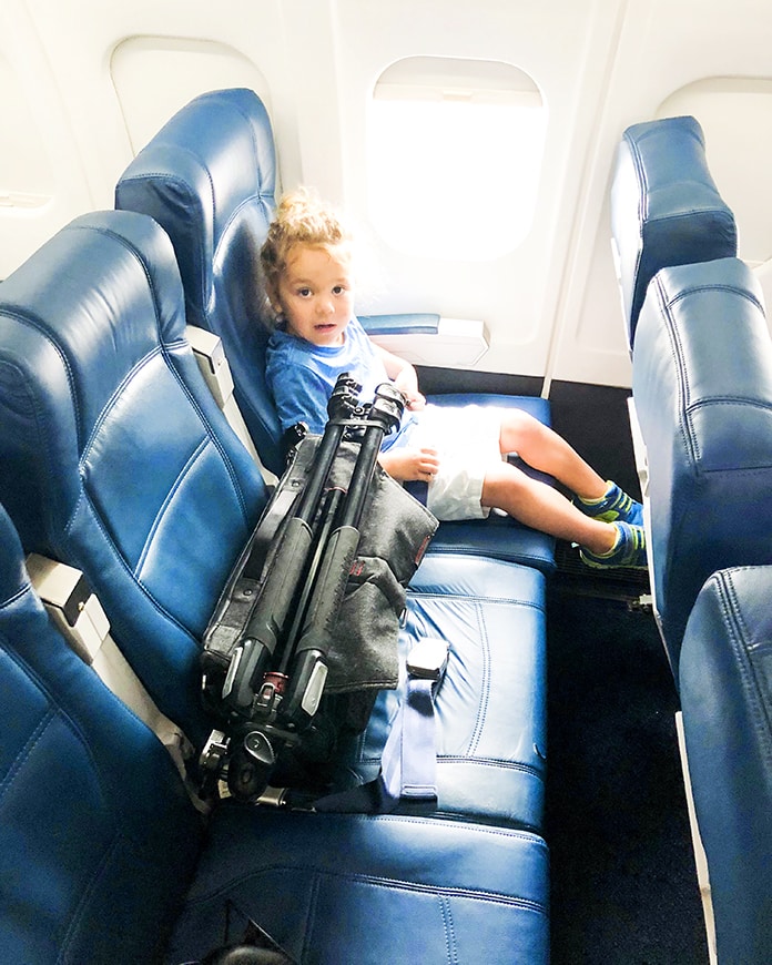4 year old flying to the best Florida beach for kids