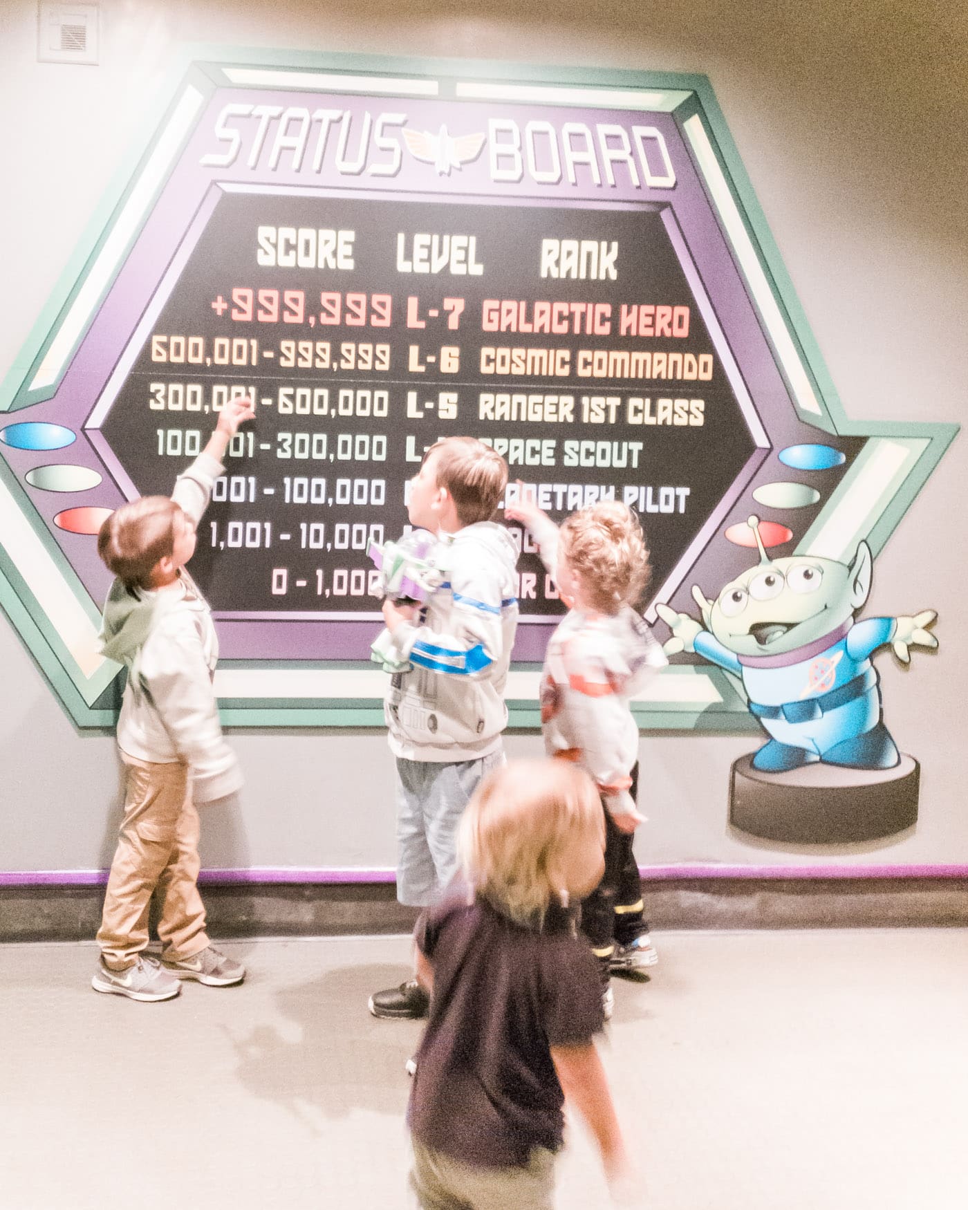 Buzz Lightyear Astro Blasters ride