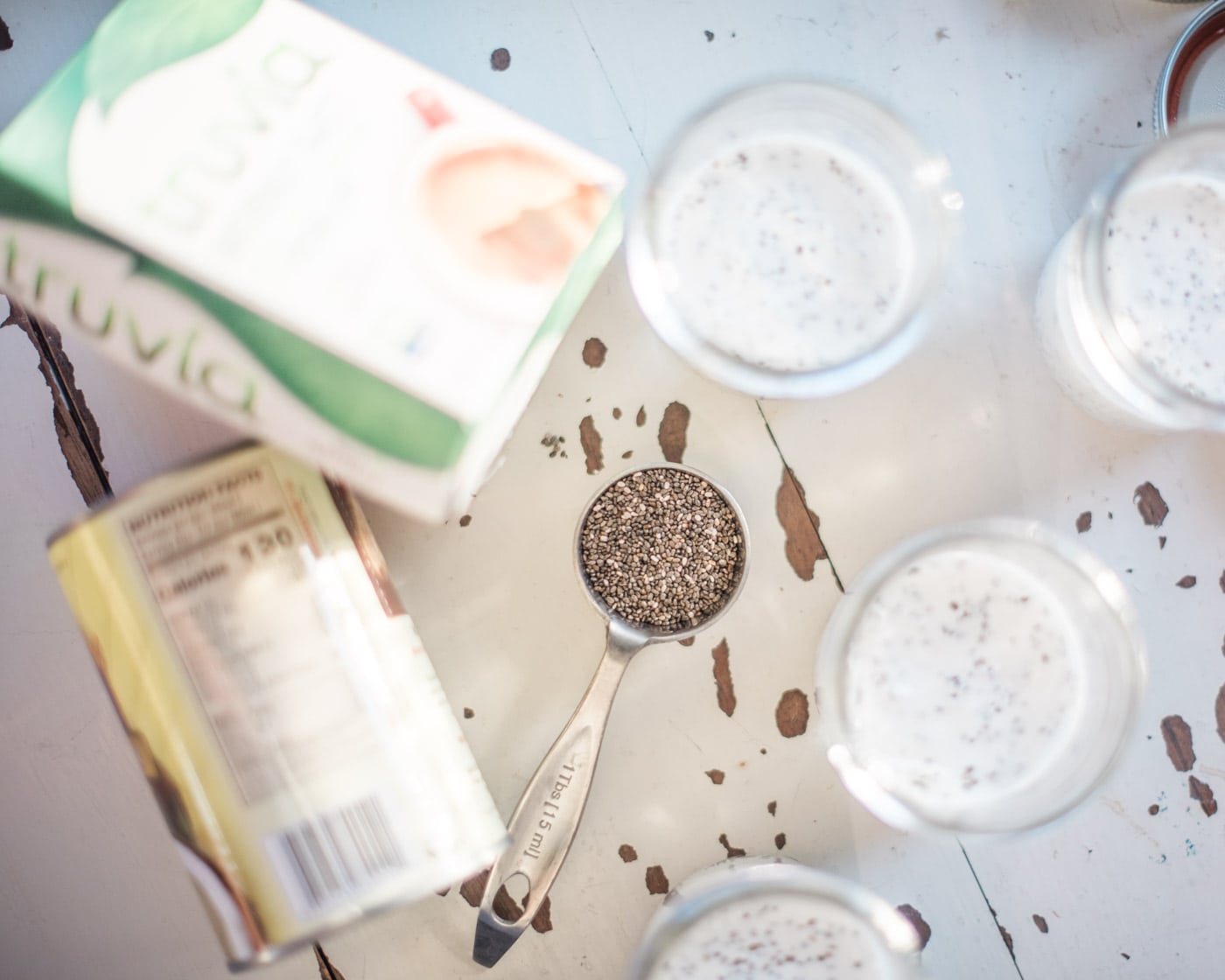 chia seed pudding with truvia