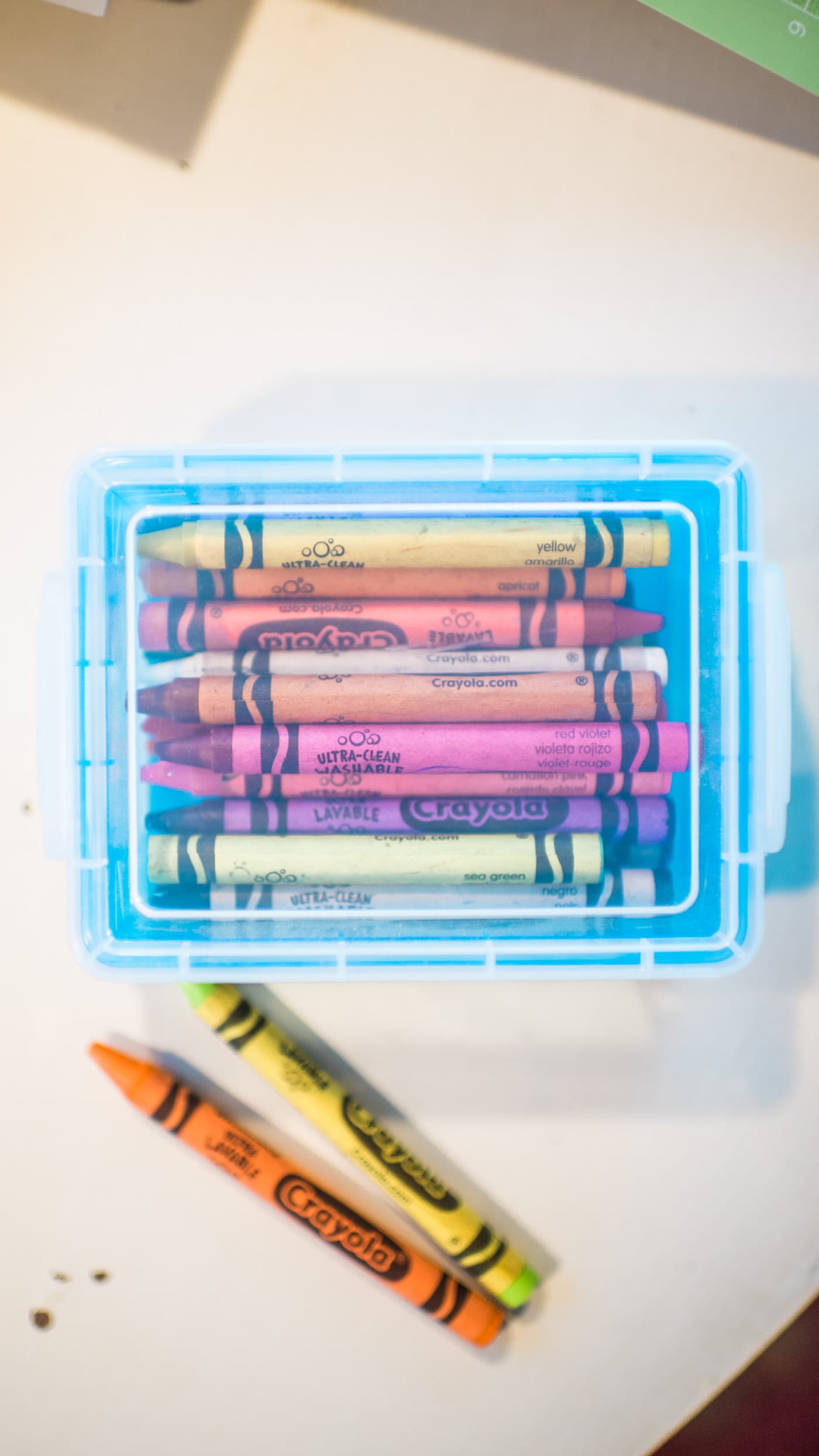 A Back To School Crayon Box With Cricut