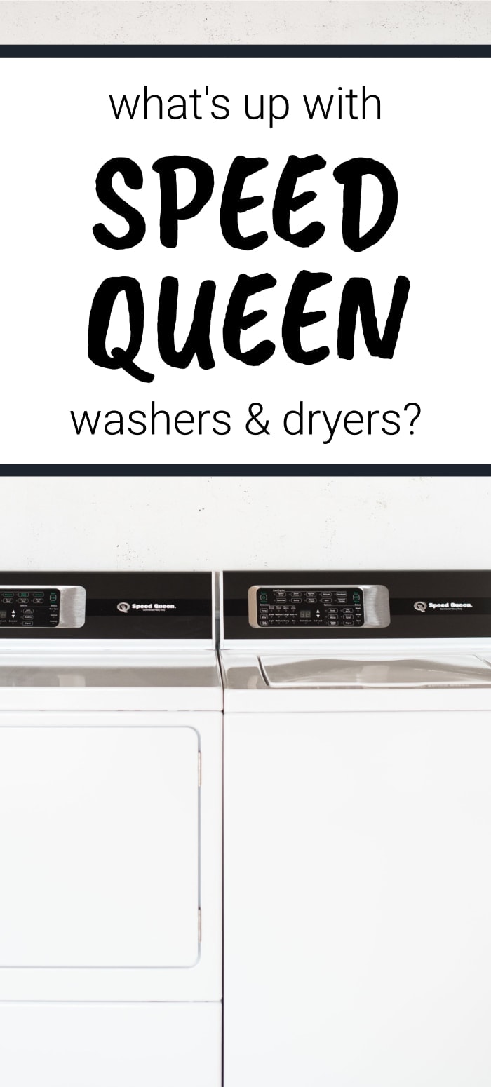 Speed queen washers are the best washers. heres what all the fuss is about.