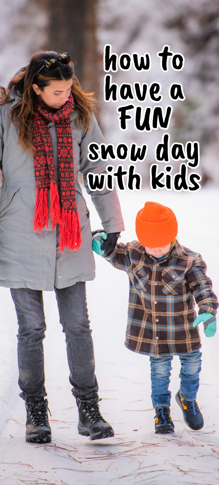 How to have a fun snow day with kids