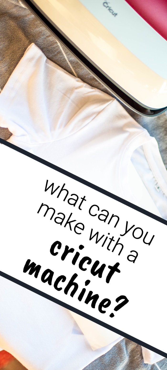 What can you make with a cricut machine 1