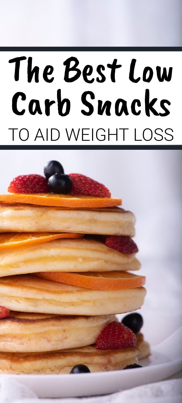 Low carb snack ideas to aid weight loss