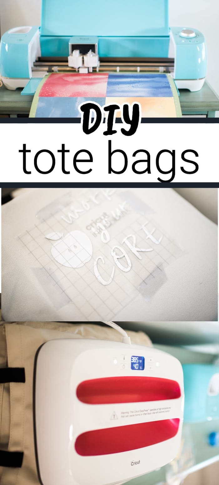 Make diy grocery tote bags with your cricut