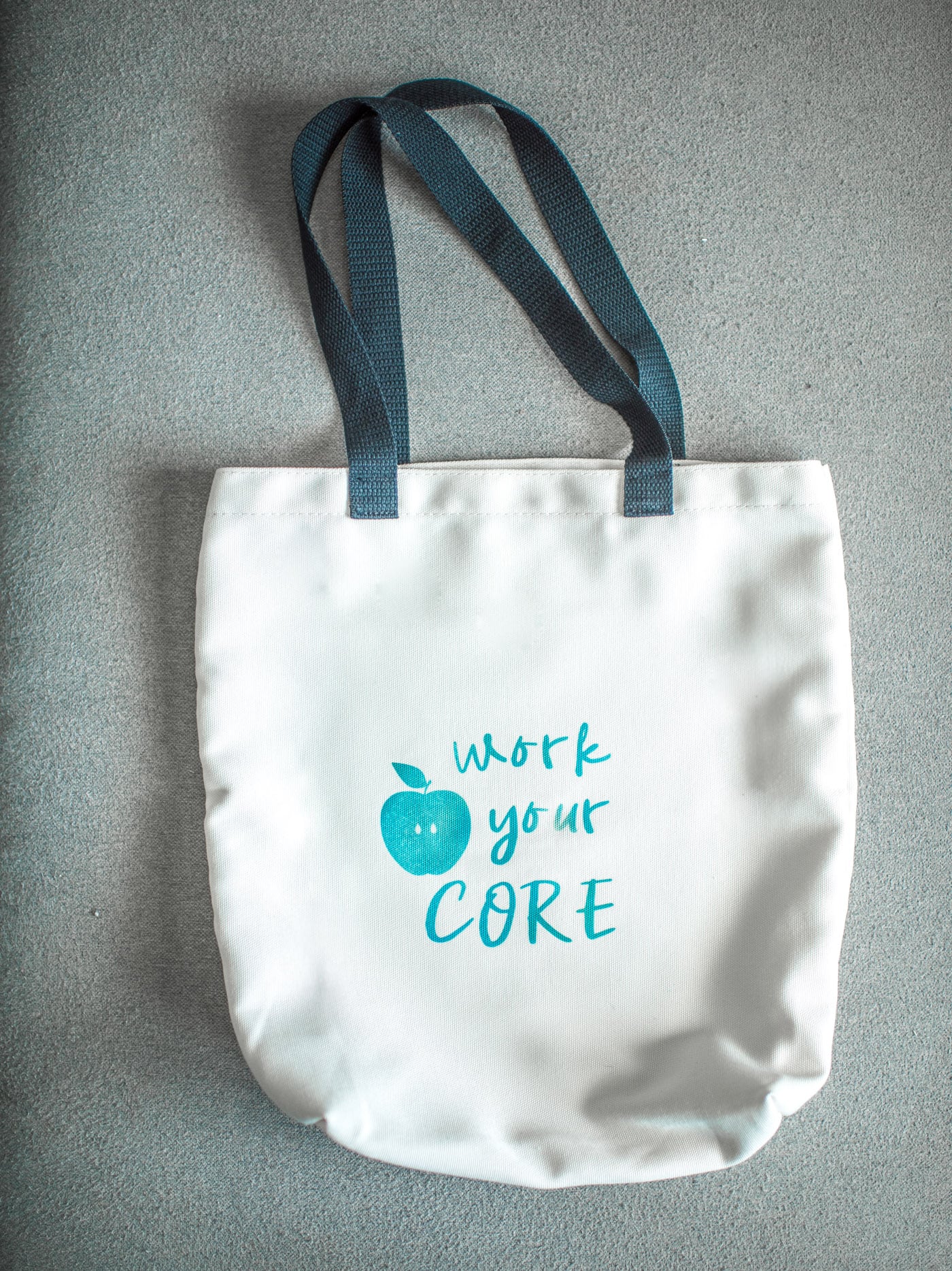 Work your core tote bag