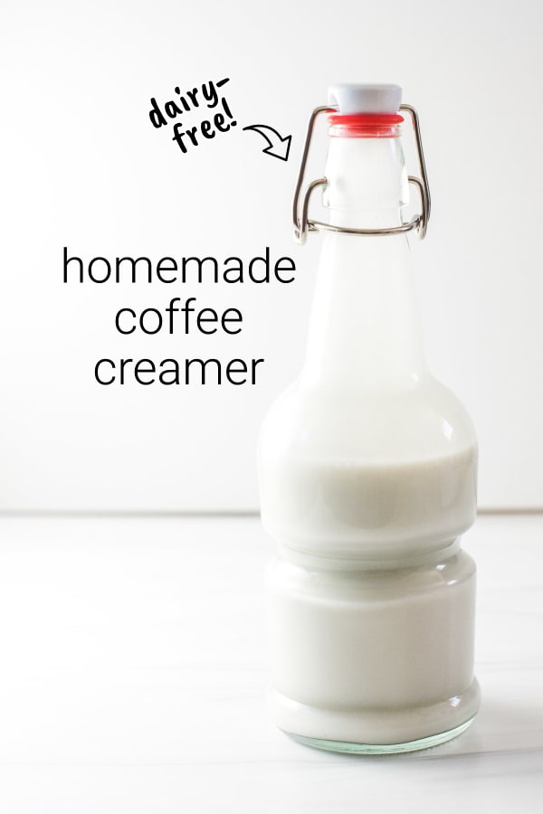 Dairy free coffee creamer 1