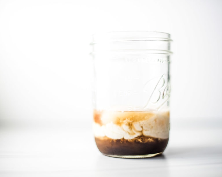 Dairy Free Coffee Creamer by Day, Homemade Coffee Liqueur by Night