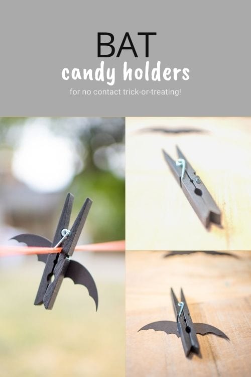 Bat candy holders