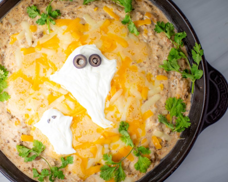 Halloween Dip in One Skillet