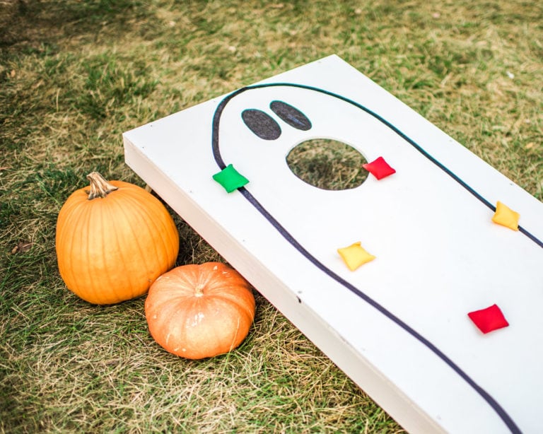 DIY Bean Bag Toss for Easy Carnival Fun