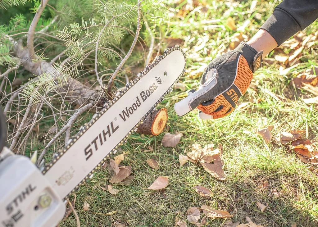How to trim your christmas tree with stihl