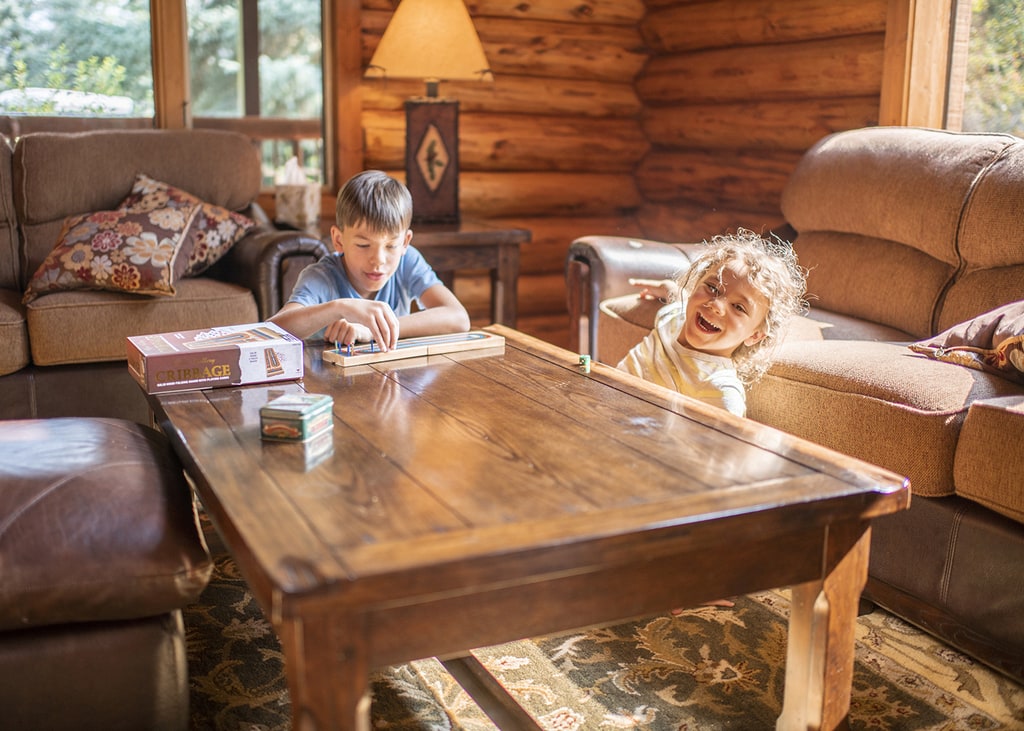 Playing games is one of the things to do in glacier national park