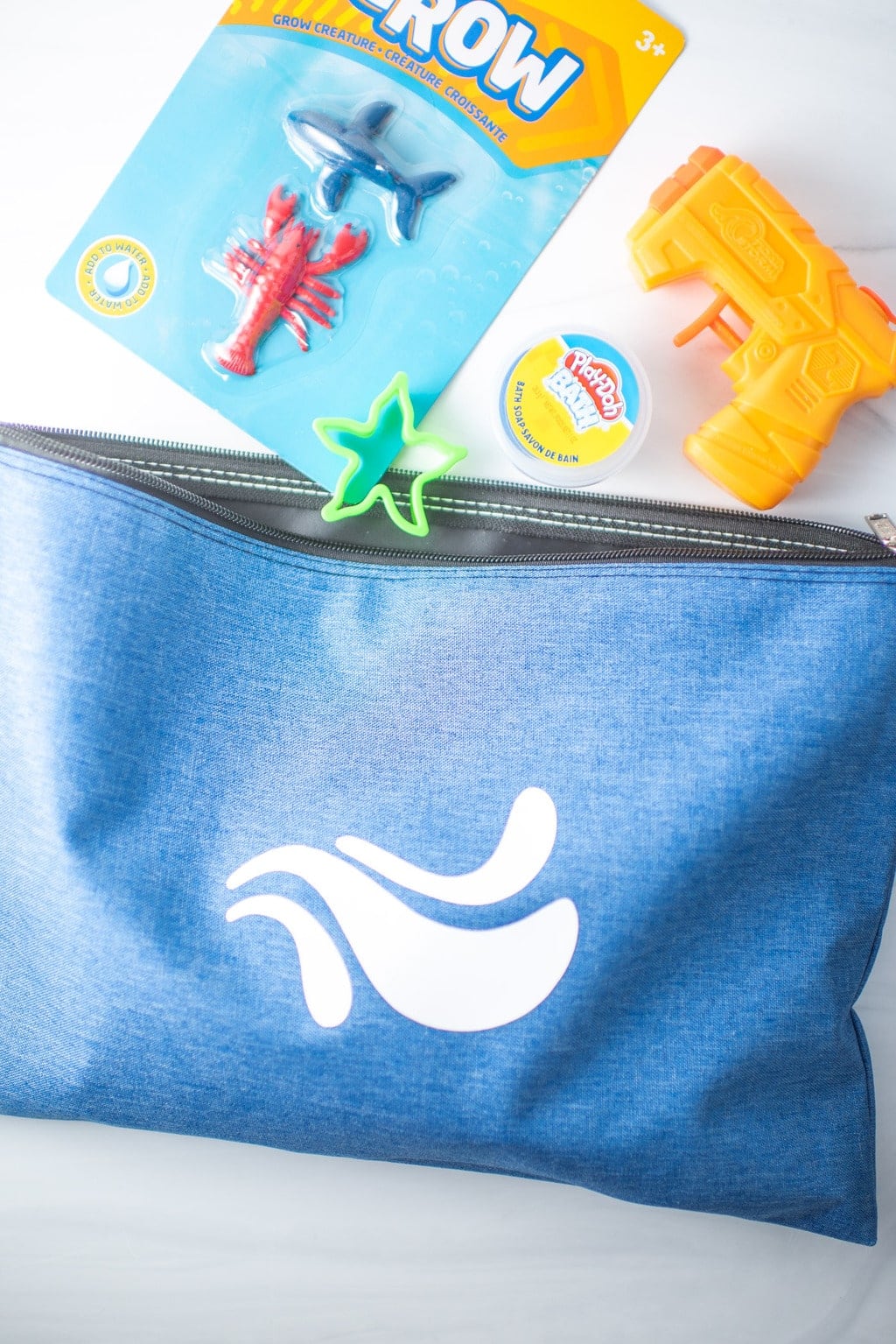 Splash themed busy bags for kids