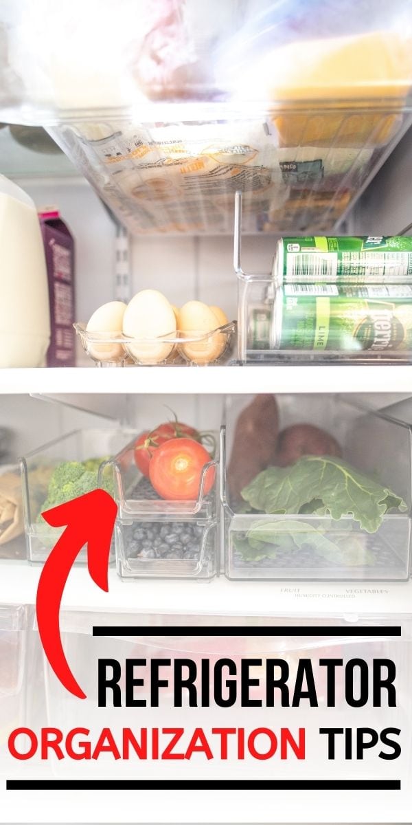 Refrigerator organization tips that will help with meal planning