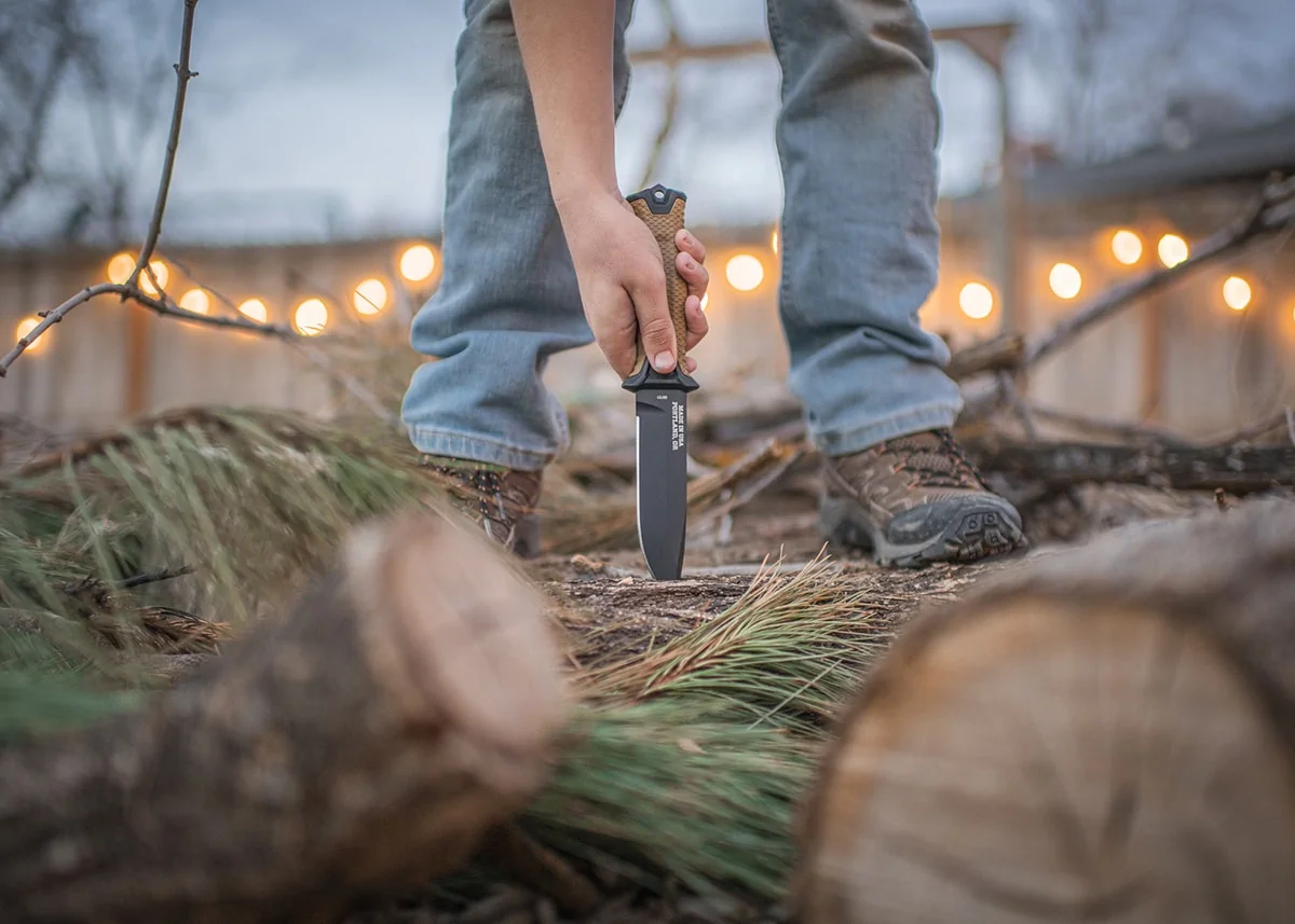 Knife safety with the best camping knives by gerber