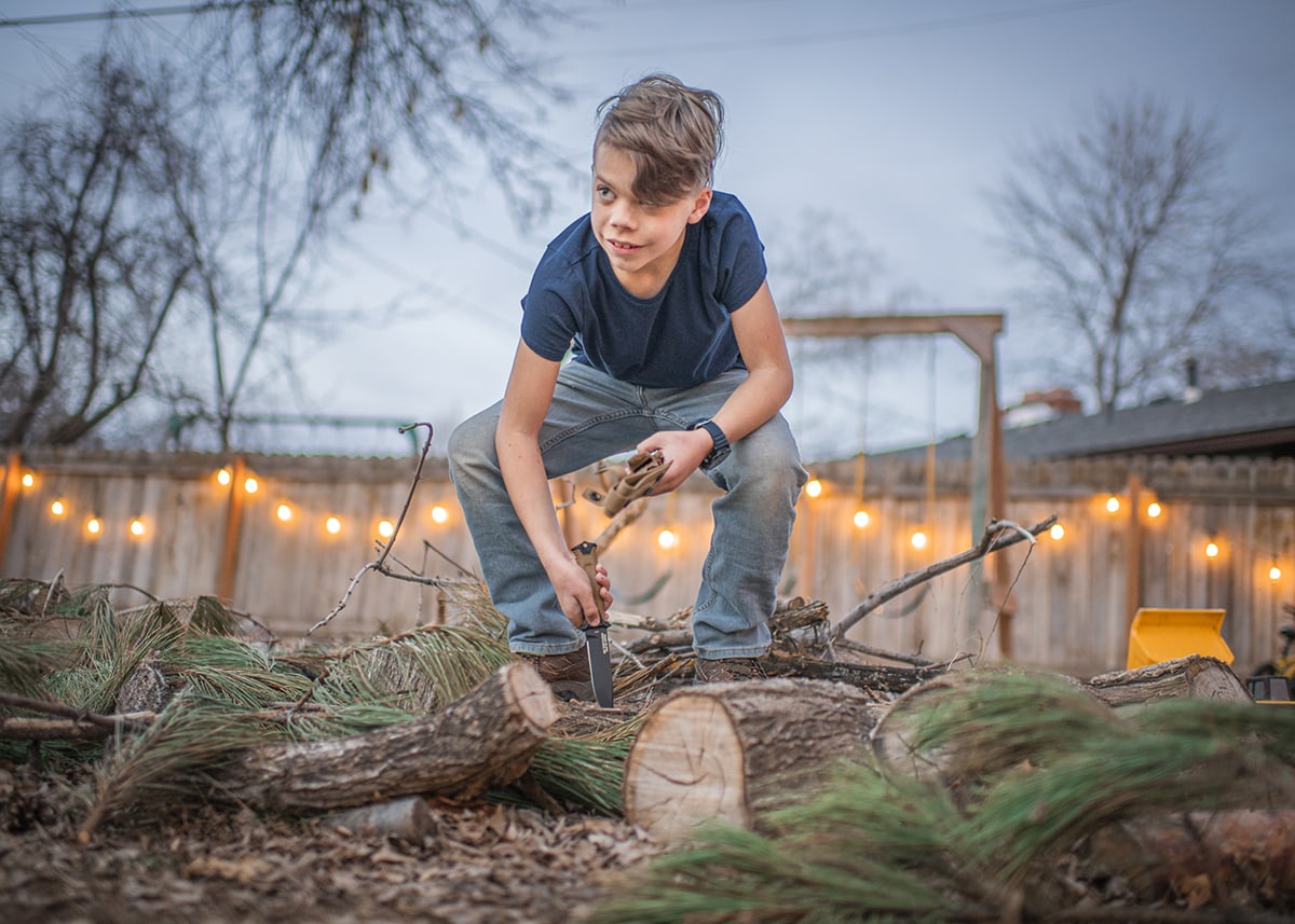 Teach them confidence with the best camping knives gerber strongarm