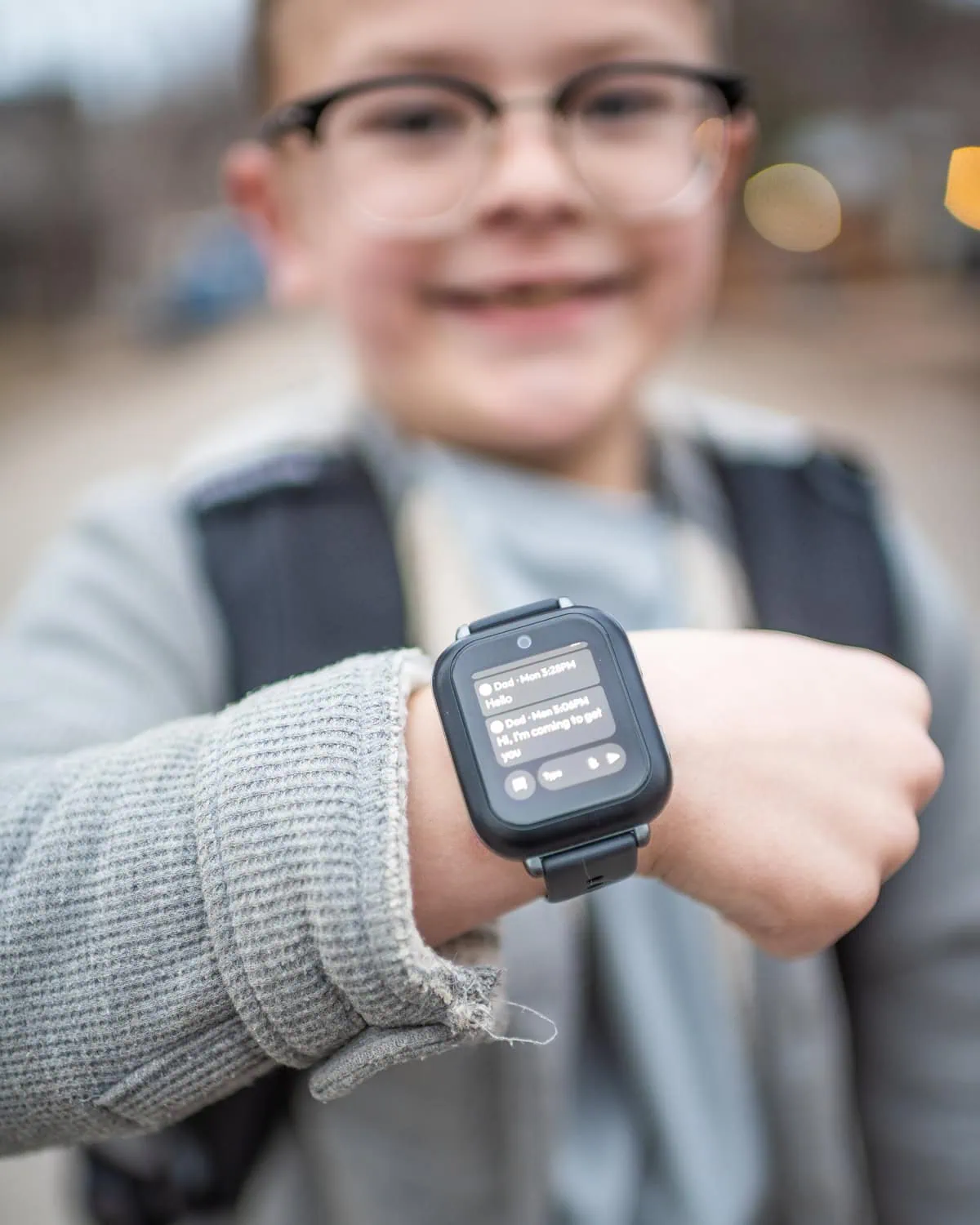 Safe smartwatch for kids